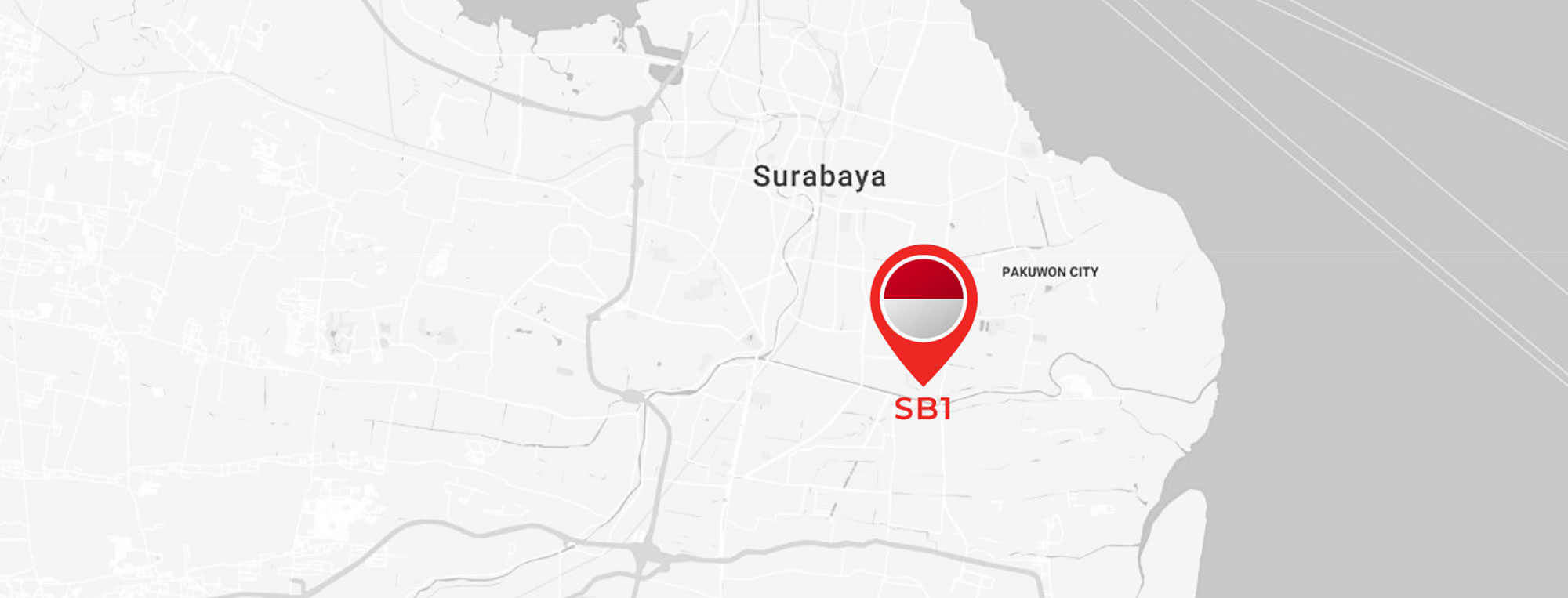 Surabaya map