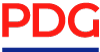 PDG logo white small